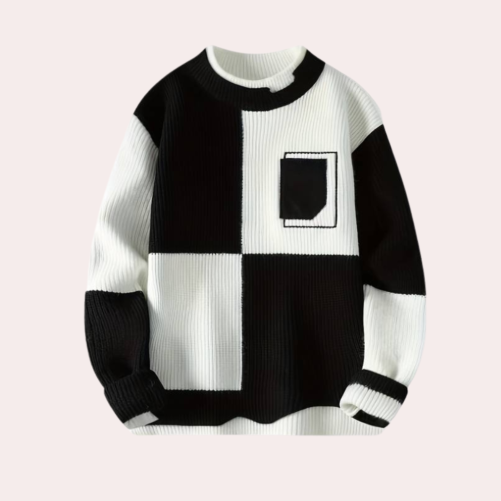 WW | Color Block Sweater for Men
