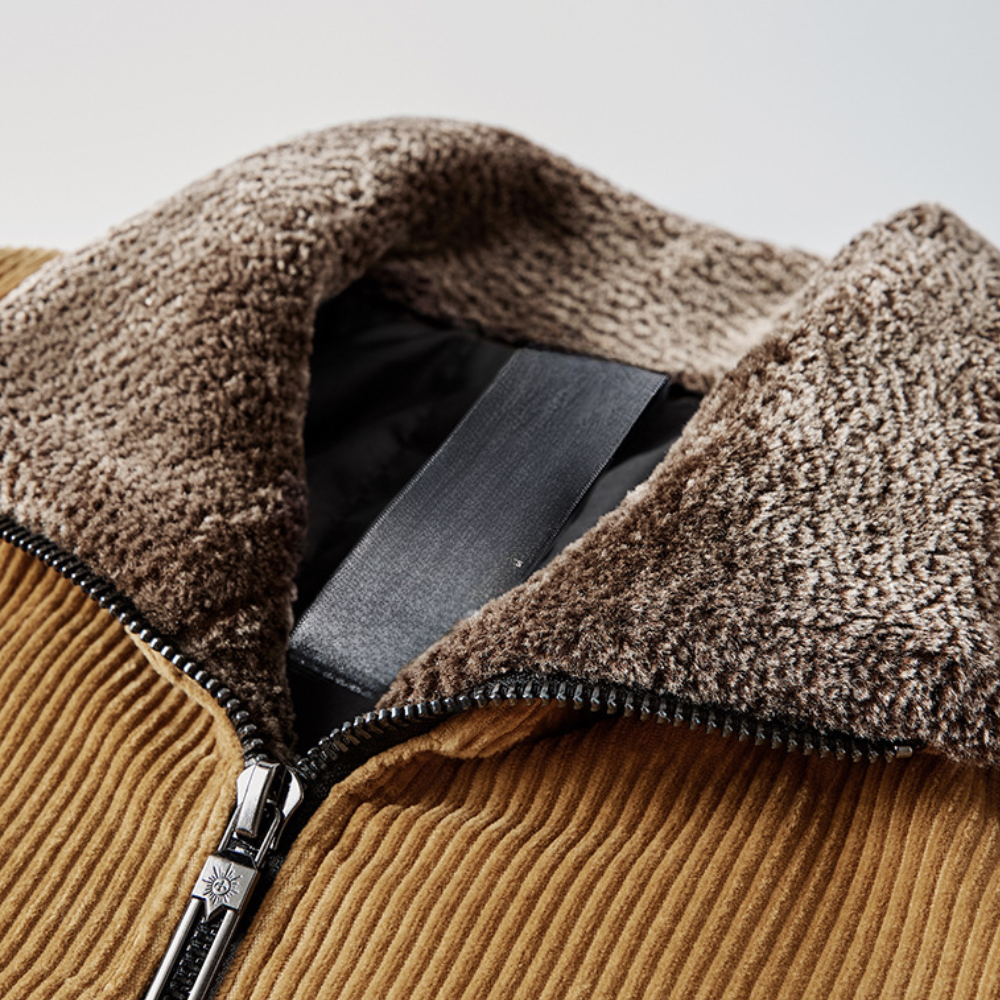 WW | Weiche Herrenjacke Für Komfort Und Wärme
