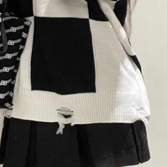 WW | Trendy Fransen-Strickpullover für Frauen
