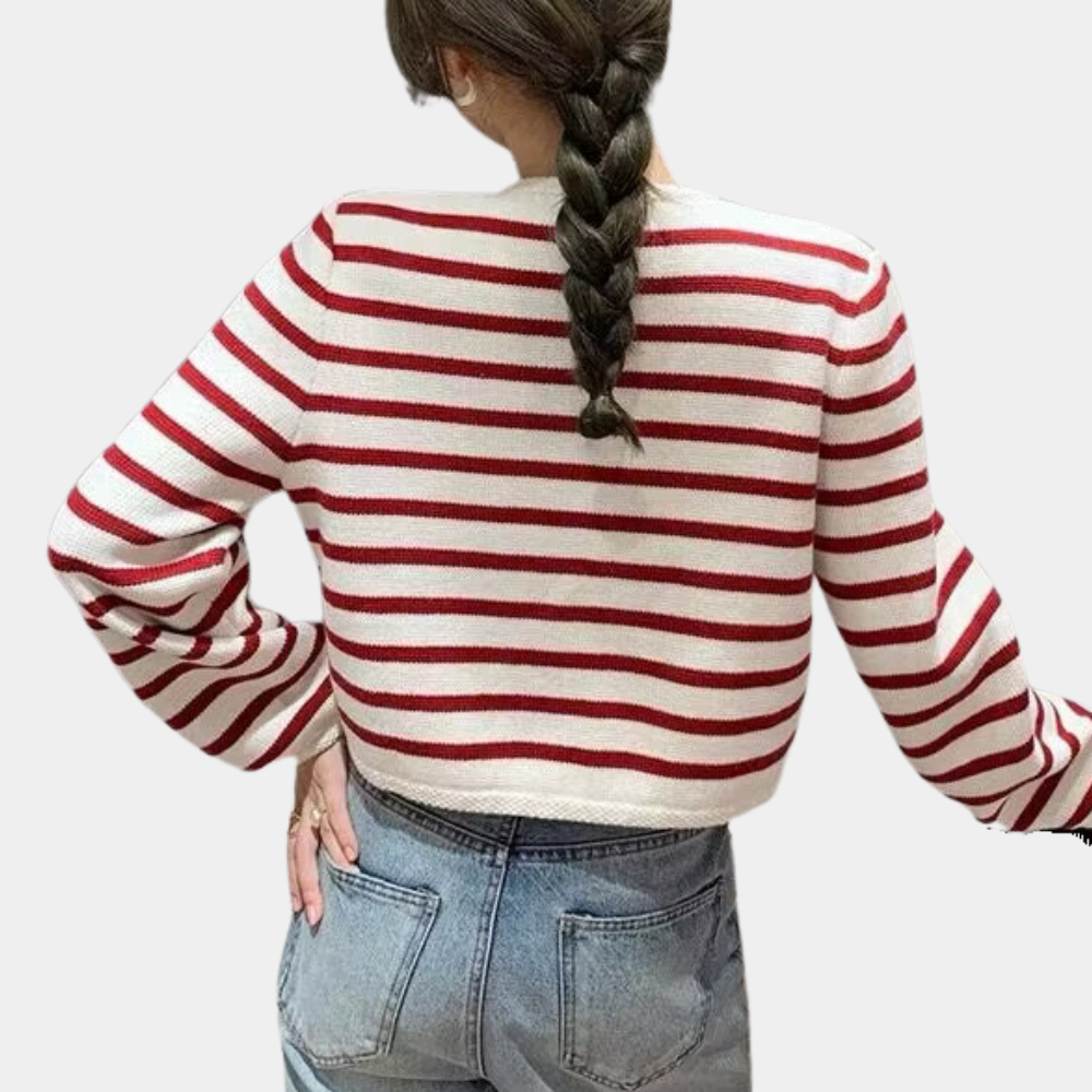 WW | Stylish Striped Cardigan for Women