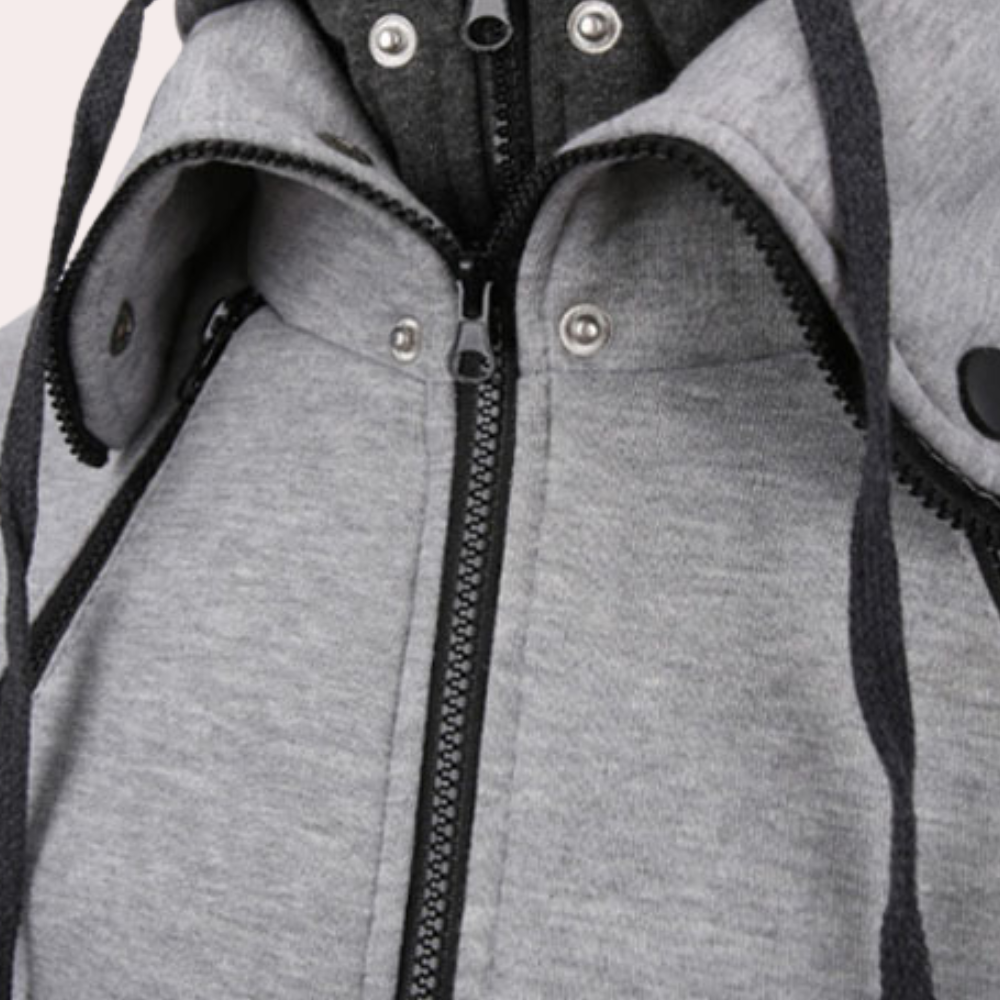 WW | Modischer Kapuzenpullover Für Männer Mit Urbanem Look