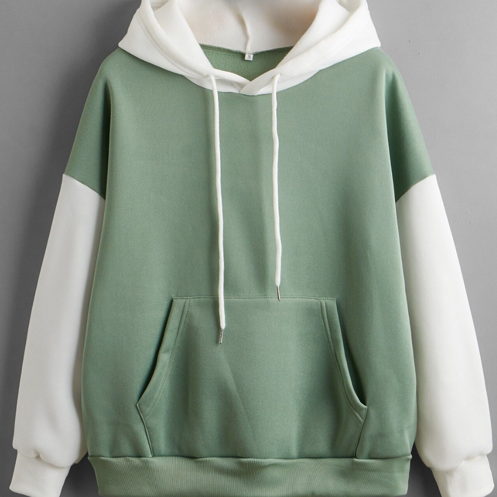 WW | Trendiger Damen Kapuzenpullover mit Praktischem Kordelzug