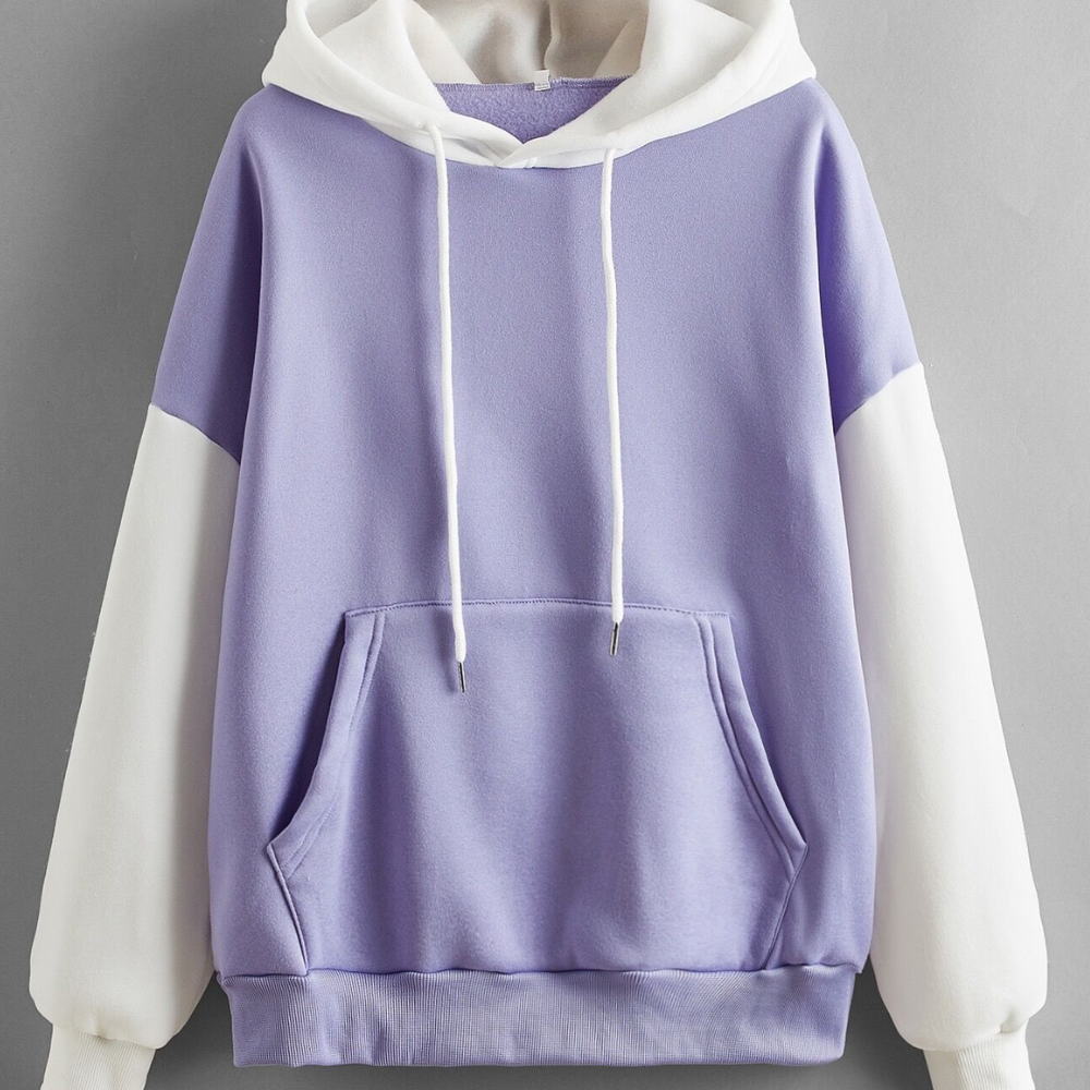 WW | Trendiger Damen Kapuzenpullover mit Praktischem Kordelzug