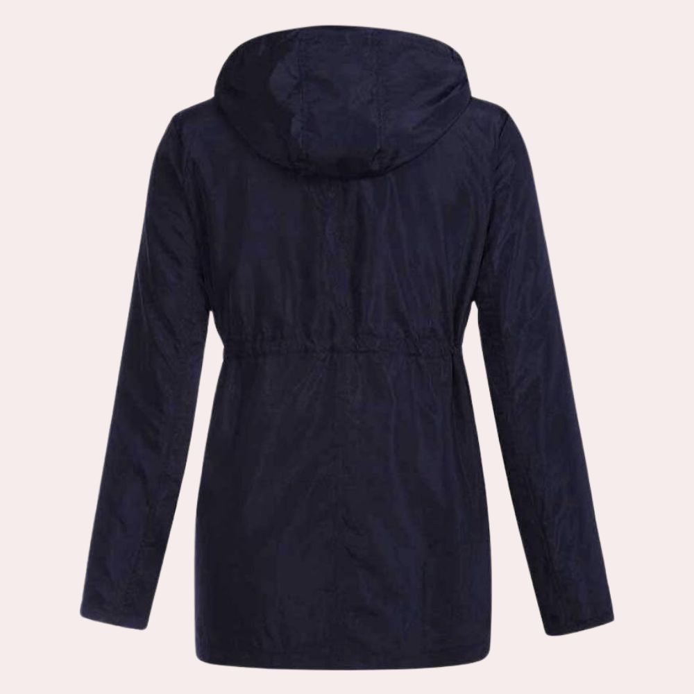 WW | Verstellbare Jacke Mit Kapuze Und Taschen Für Damen