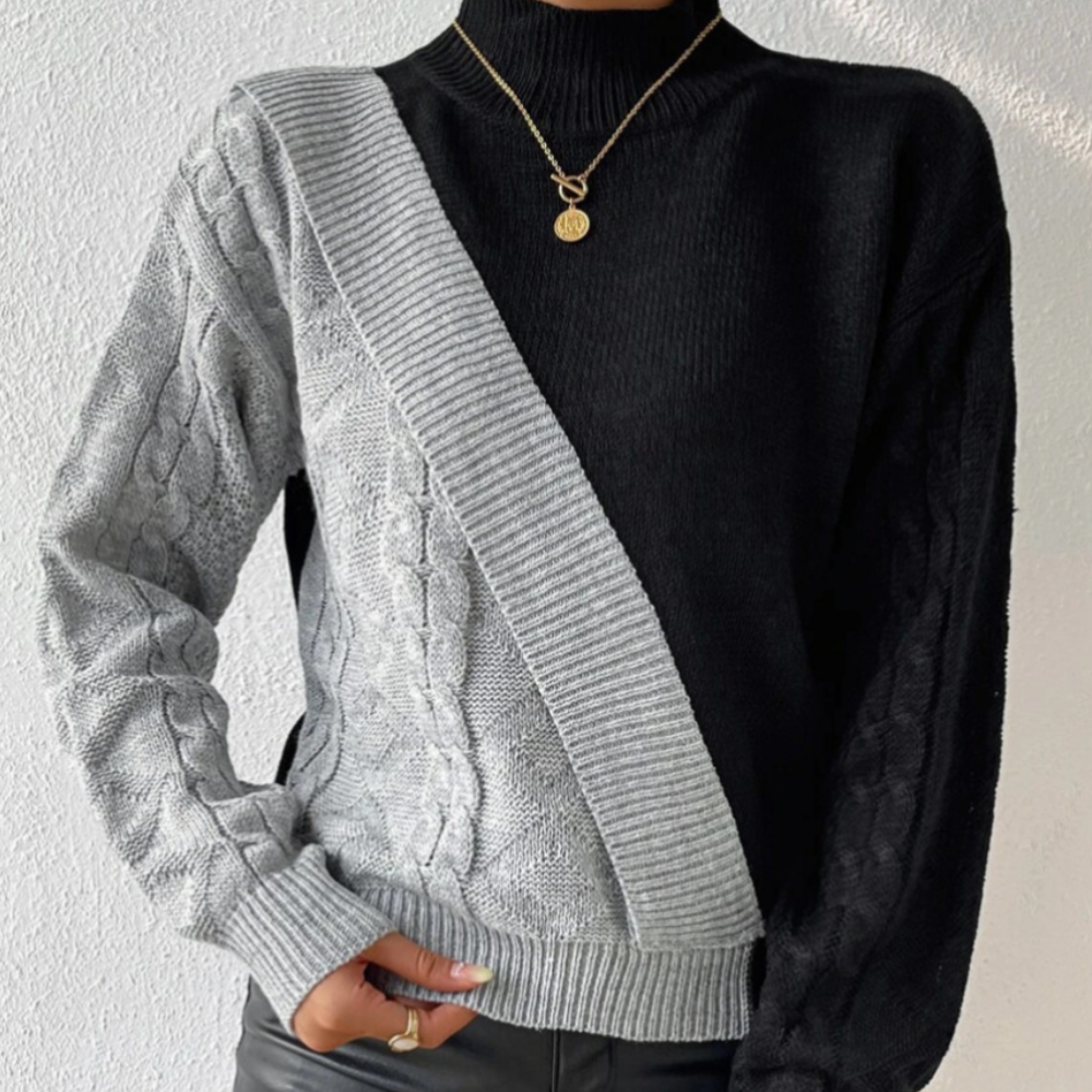 WW | Trendy Asymmetrical Women's Pullover