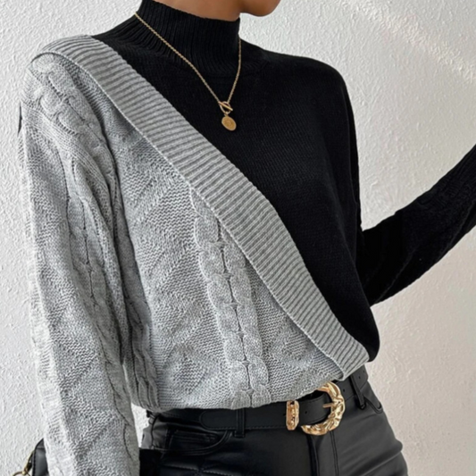 WW | Trendy Asymmetrical Women's Pullover