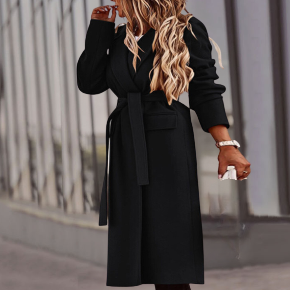 WW | Elegante Damenjacke mit Gürtel