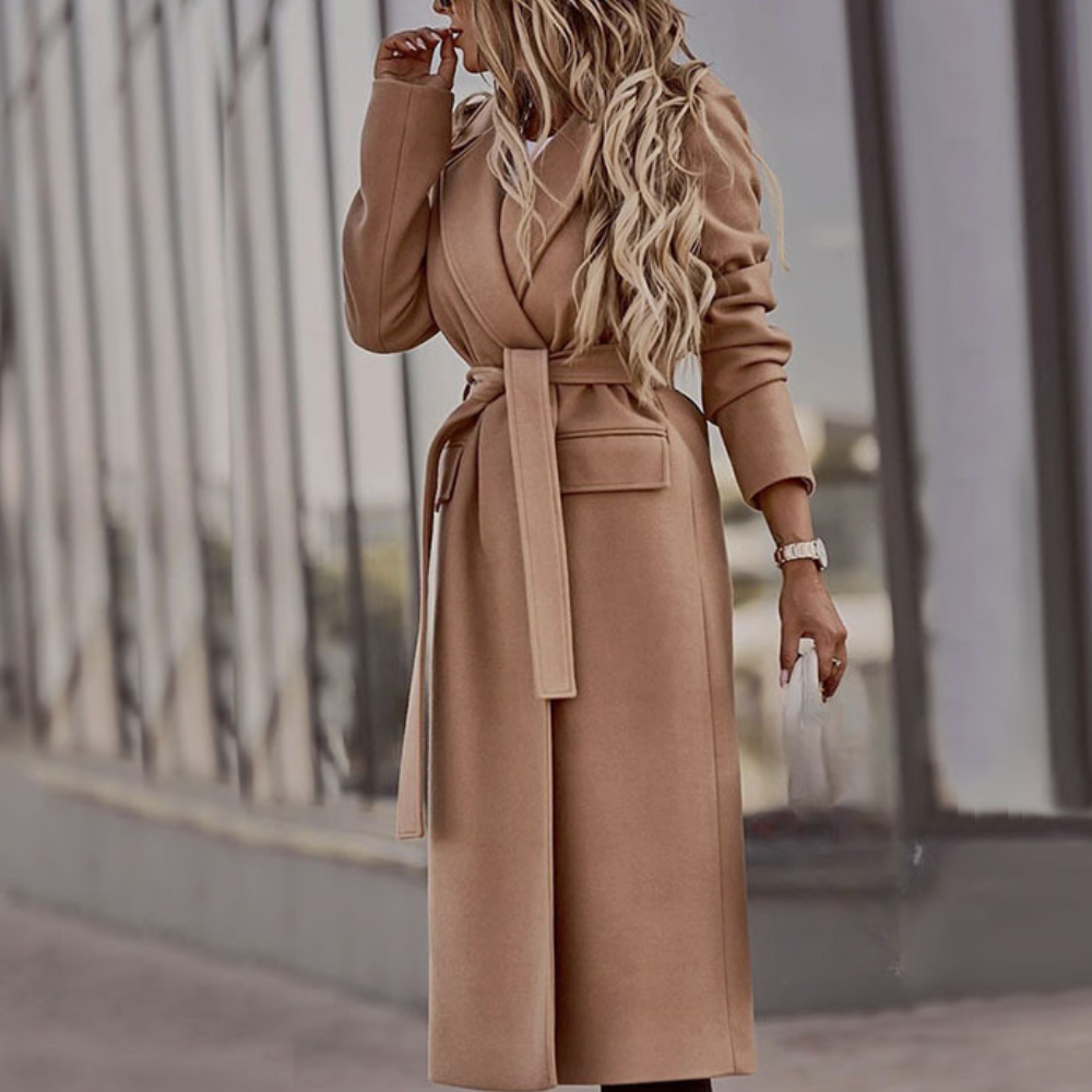 WW | Elegante Damenjacke mit Gürtel