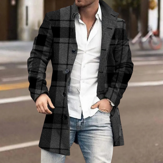 WW | Elegant men's winter jacket with a modern cut