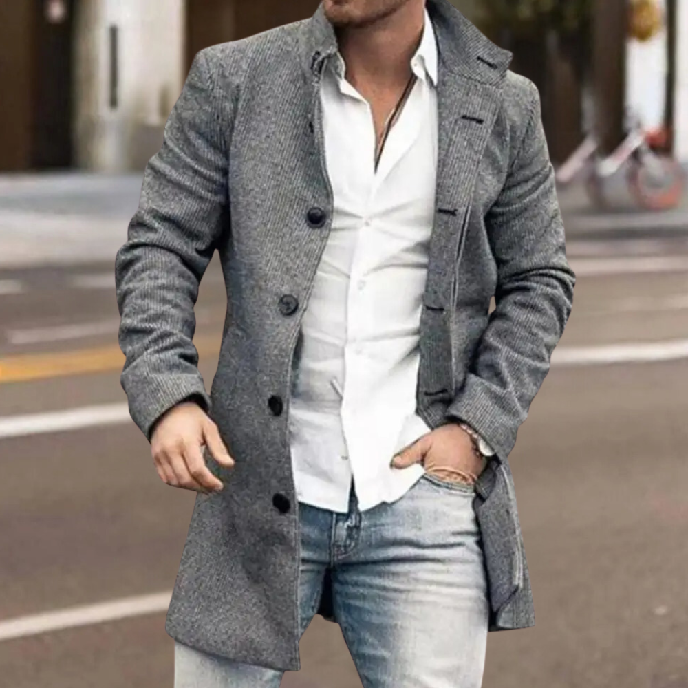WW | Elegante Winterjacke Für Herren Mit Modernem Schnitt