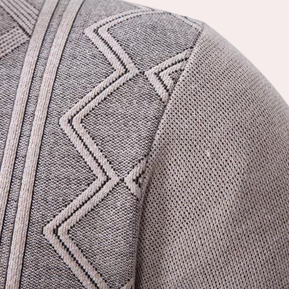 WW | Bequemes, Elegantes Strickjacke für Herren
