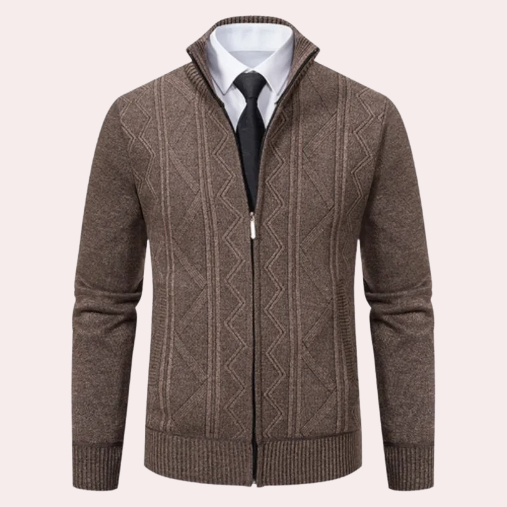 WW | Bequemes, Elegantes Strickjacke für Herren