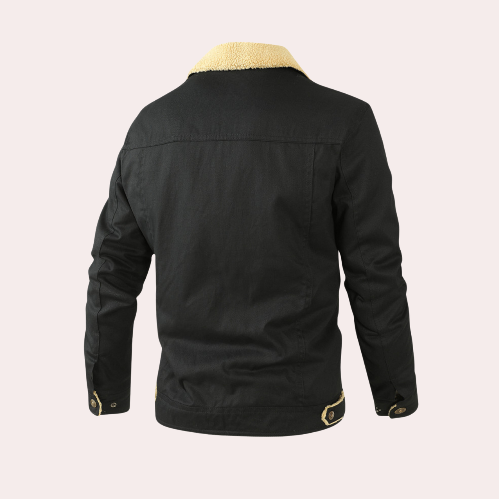 WW | Winter Bomberjacke Vintage Stil - Warm gefüttert für Freizeit und Alltag