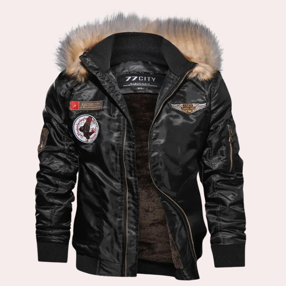WW | Winterjacke mit Kapuze für Herren