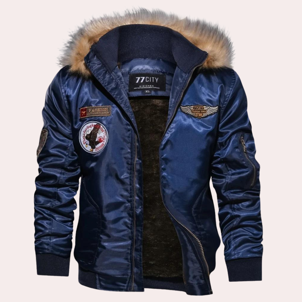 WW | Winterjacke mit Kapuze für Herren