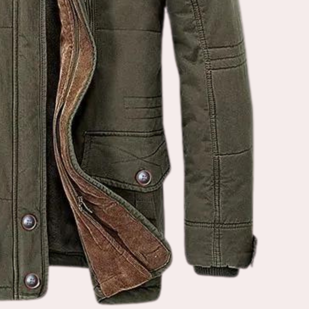 WW | Men's Winter Jacket with Hood