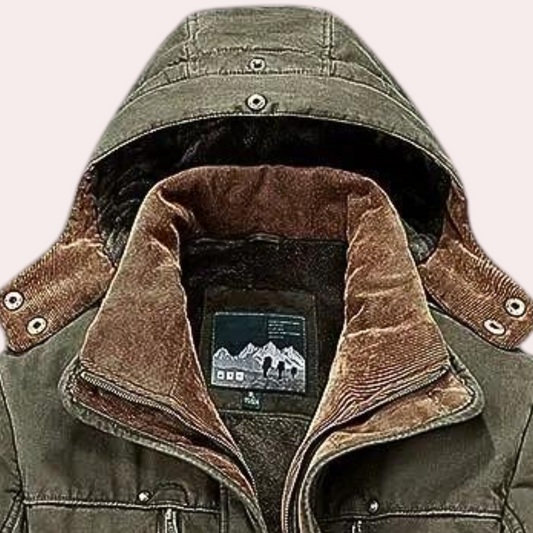 WW | Herren Winterjacke mit Kapuze