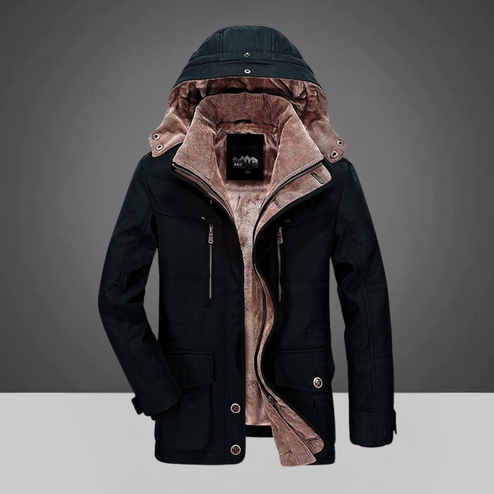 WW | Men's Winter Jacket with Hood