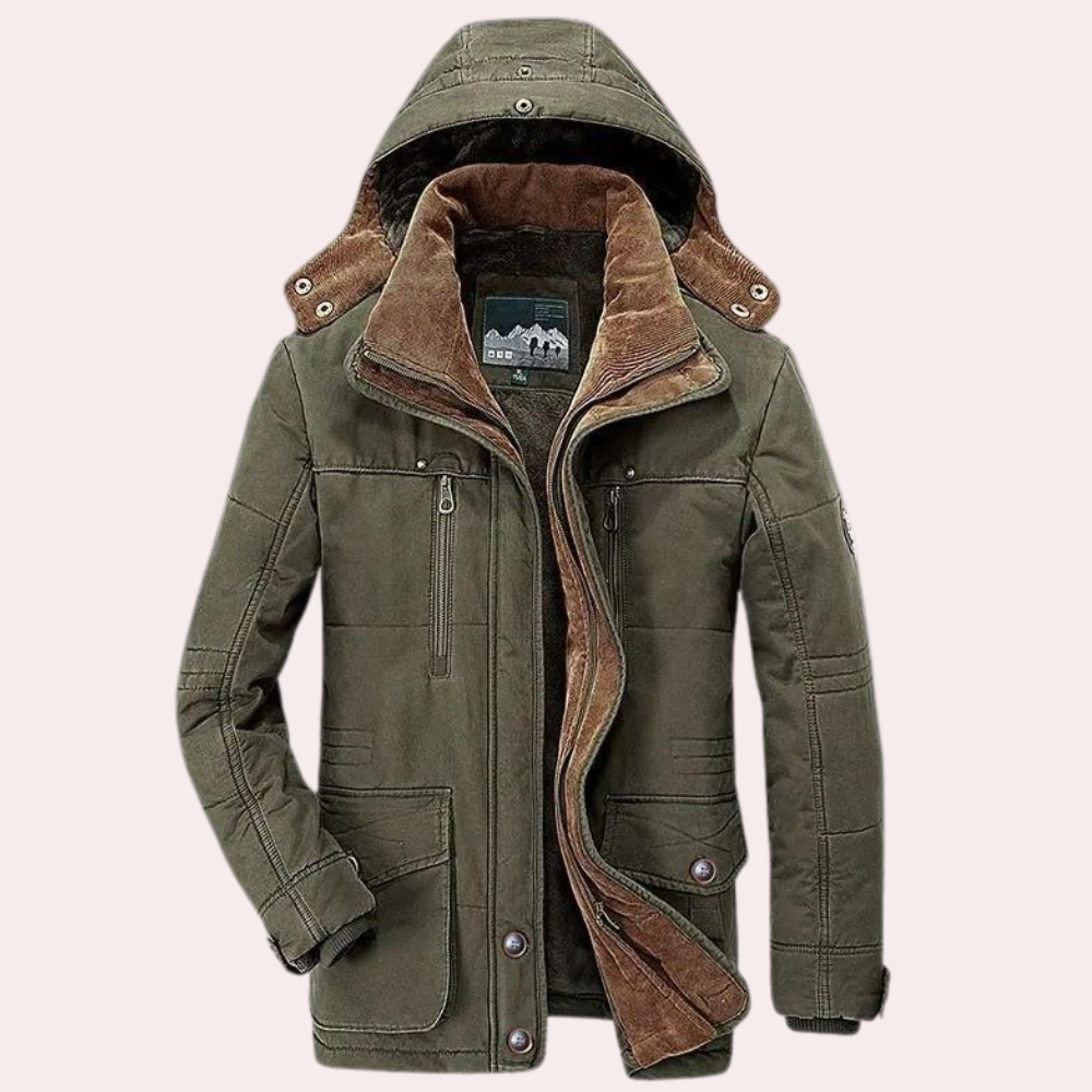 WW | Men's Winter Jacket with Hood