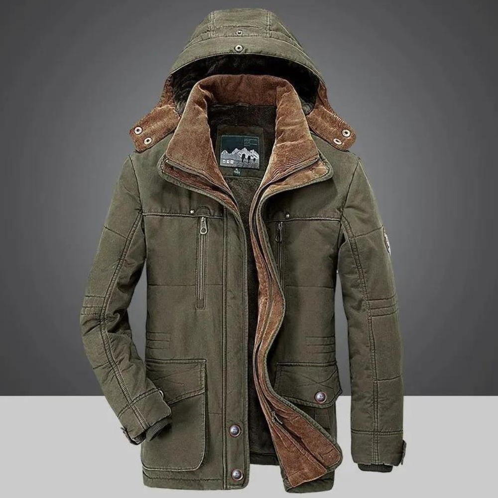 WW | Men's Winter Jacket with Hood