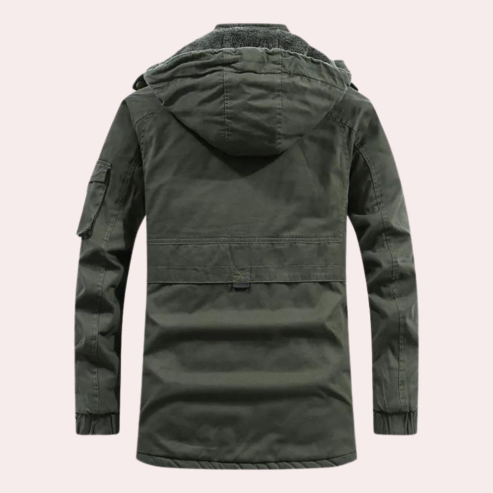 WW | Men's Winter Jacket with Hood for Comfort