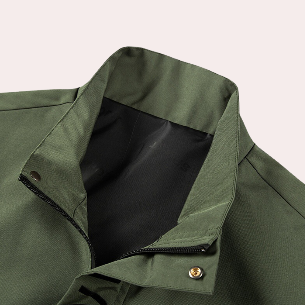 WW | Trendige Modische Jacke Für Männer Mit Reißverschluss
