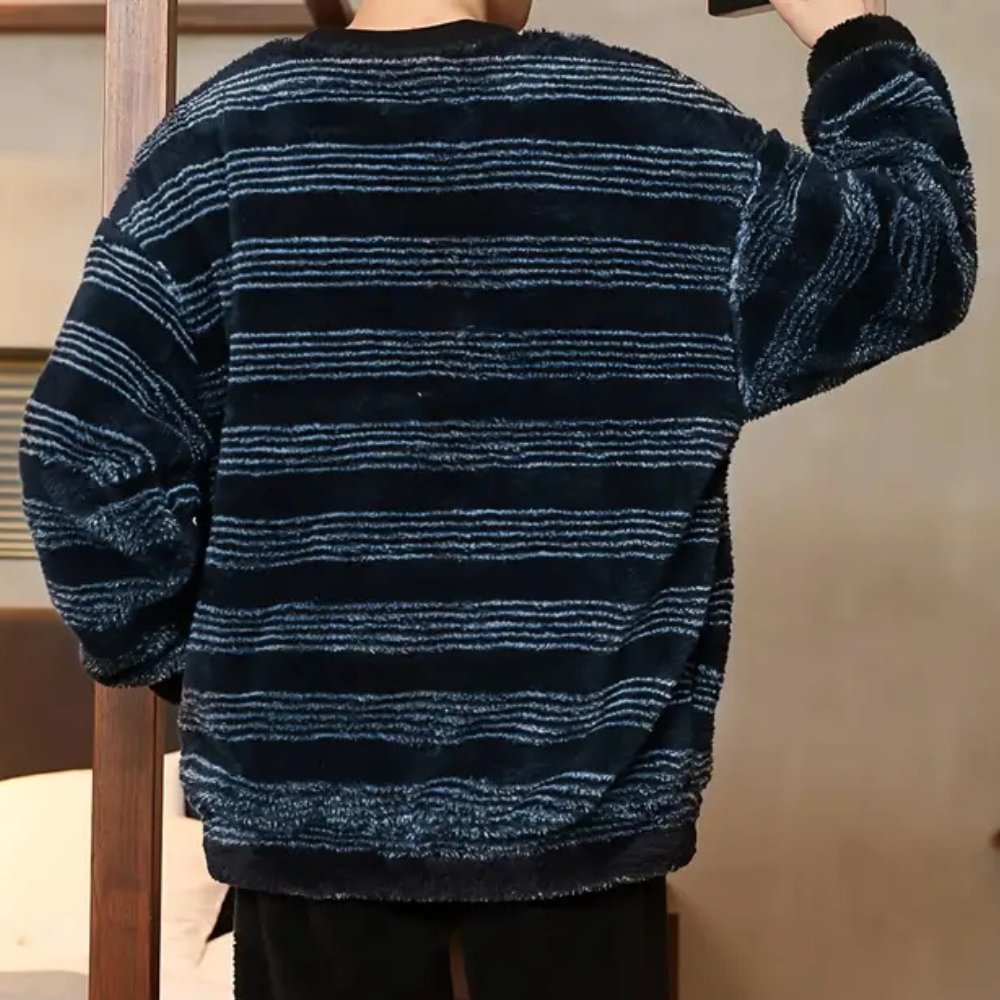 WW | Klassisch Gestreifte Herrenpullover
