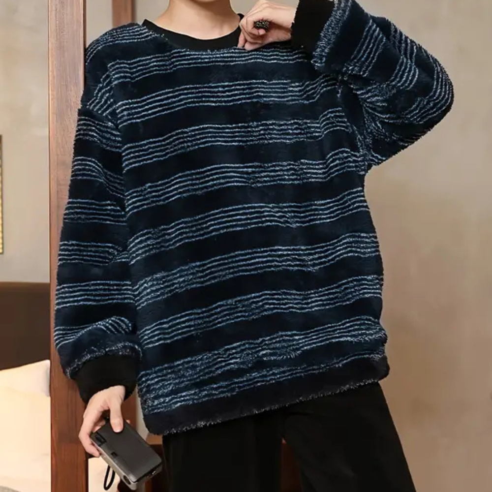WW | Klassisch Gestreifte Herrenpullover