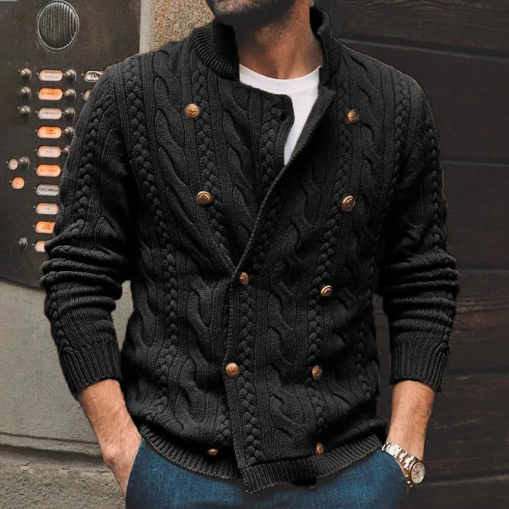 WW | Klassische Strickjacke Für Herren