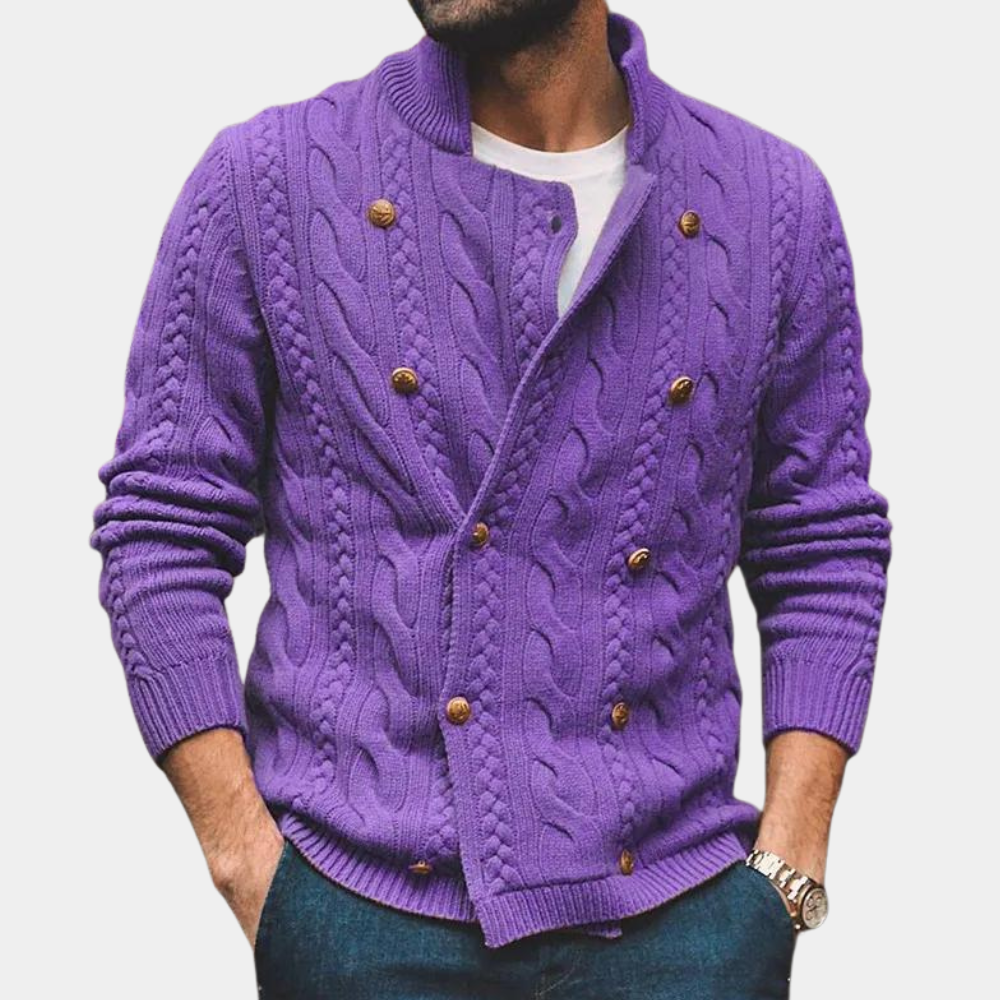 WW | Klassische Strickjacke Für Herren