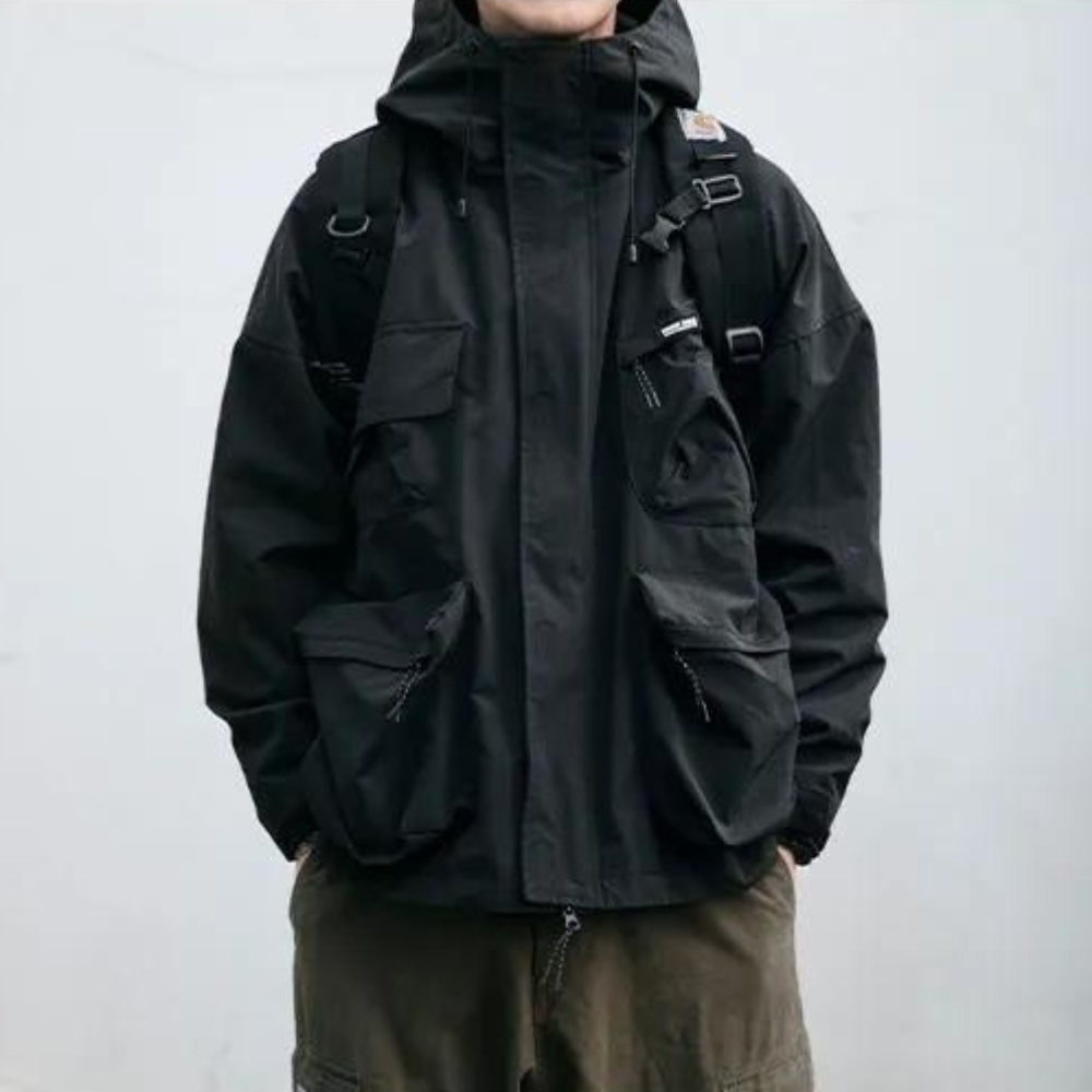WW | Warme Jacke mit Kapuze für Männer