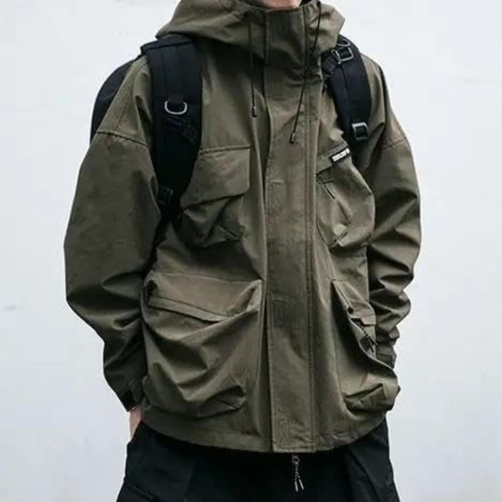 WW | Warme Jacke mit Kapuze für Männer