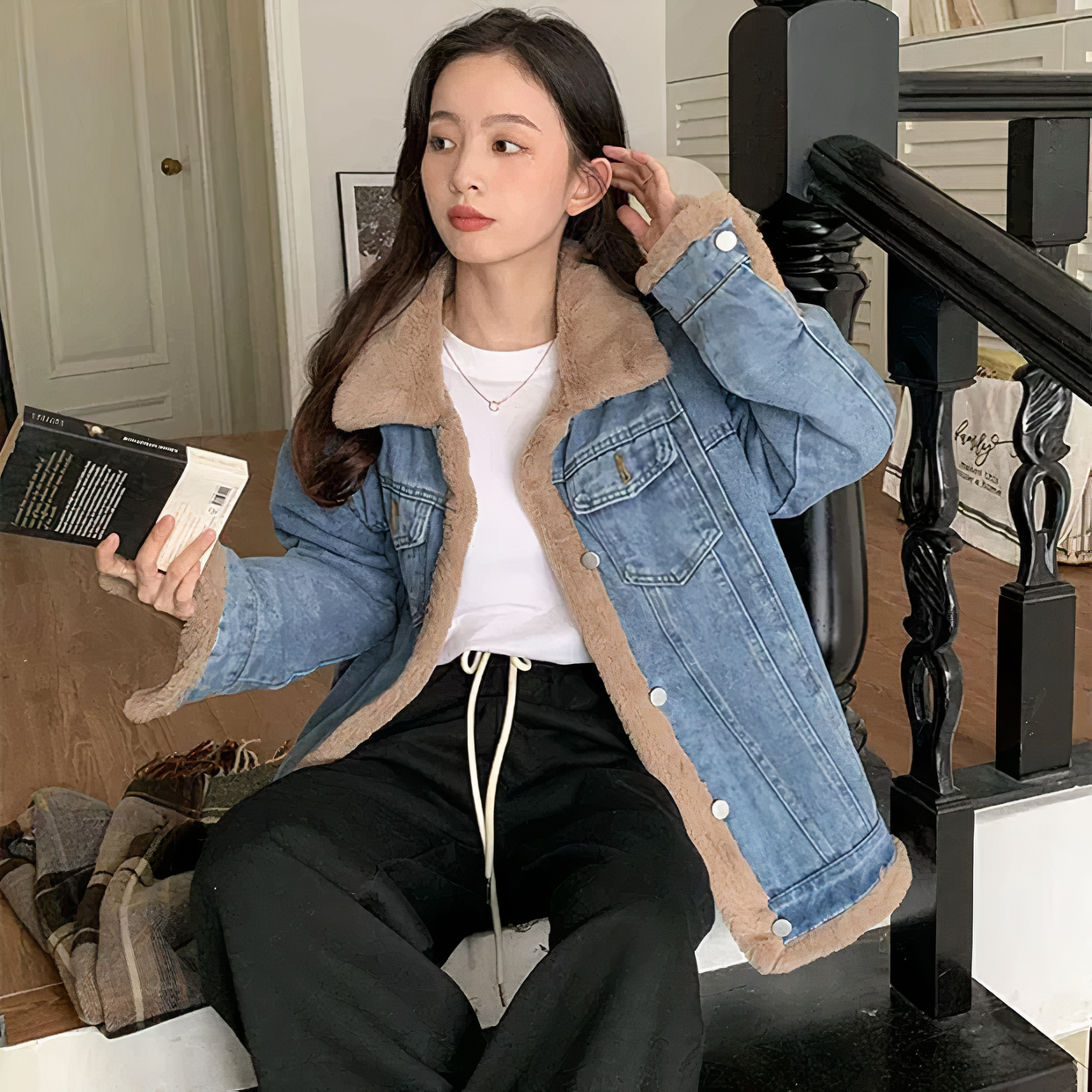 WW | Winter Fleece Denim Jacket