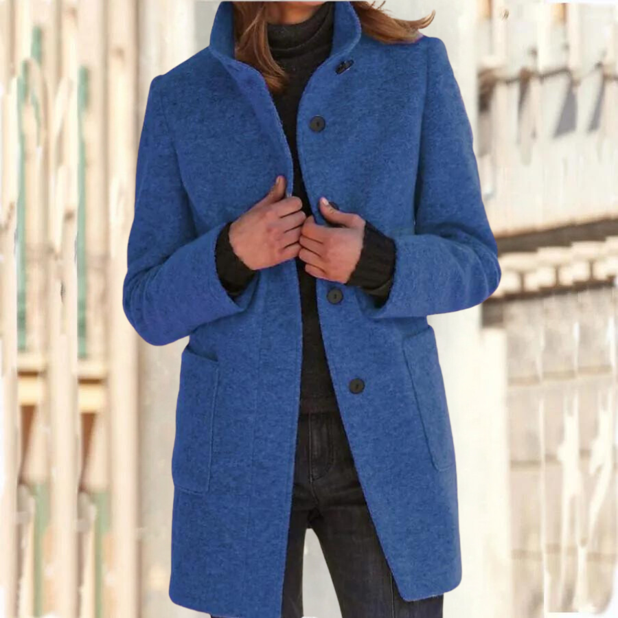 WW | Women's High-Collar Coat