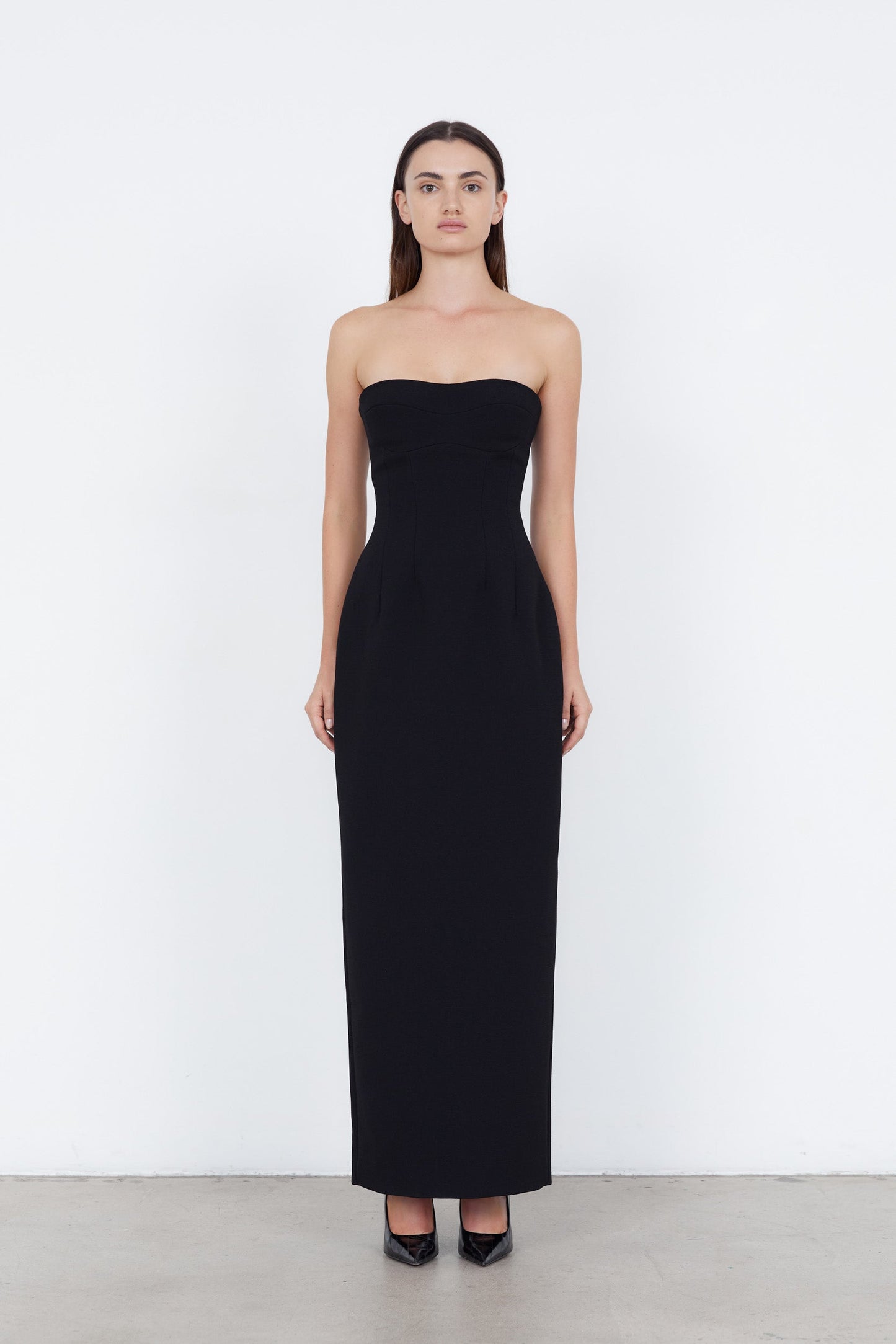 Coriva™ | Strapless Maxi Dress