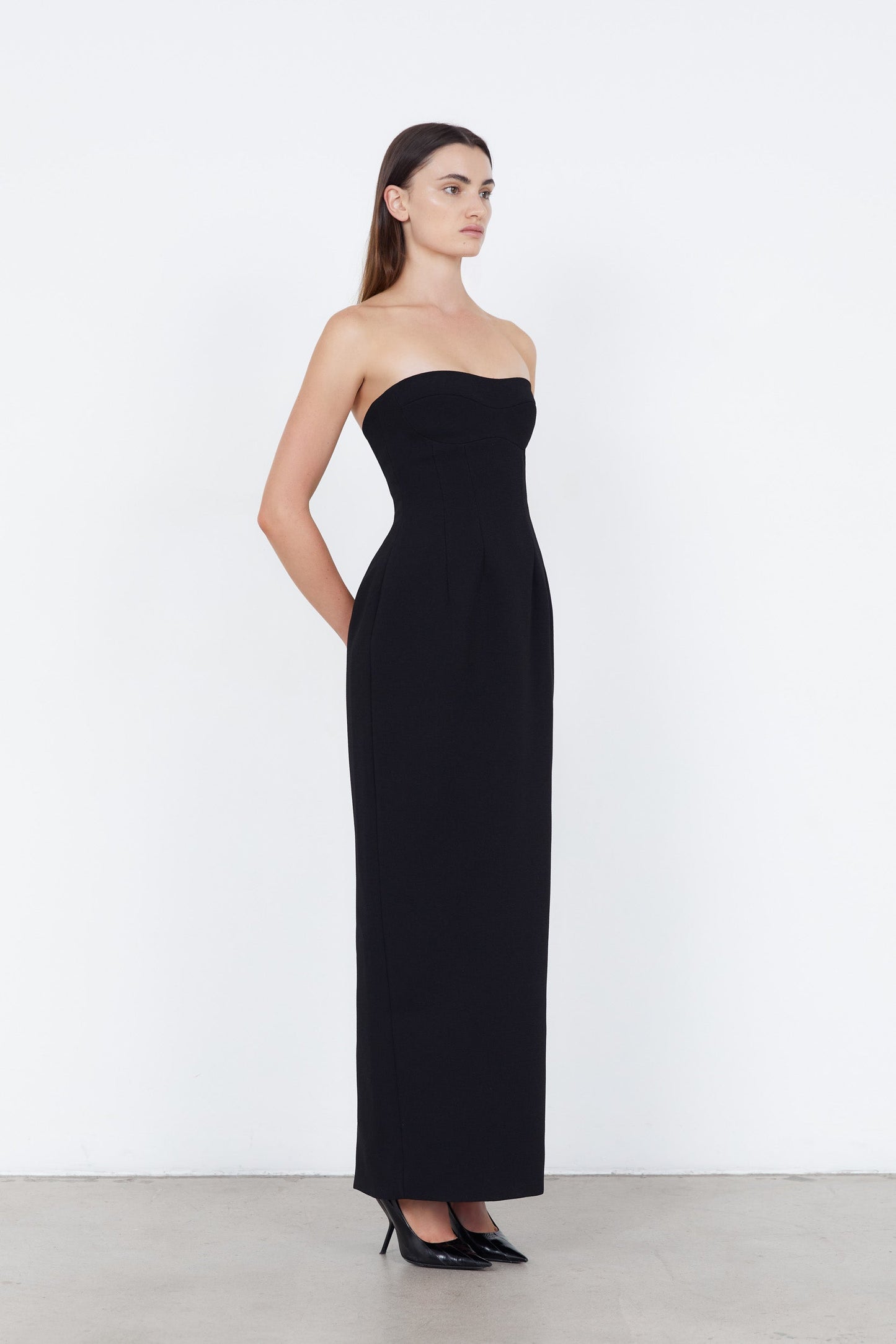 Coriva™ | Strapless Maxi Dress