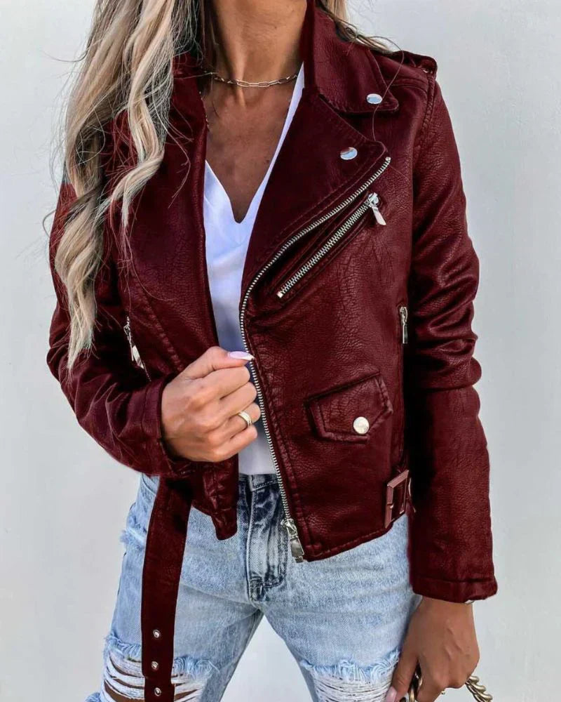 WW | Leder Sommerjacke