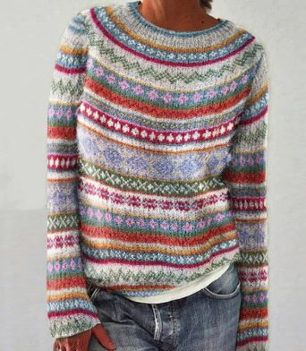 WW | Colorful Fashion Sweater