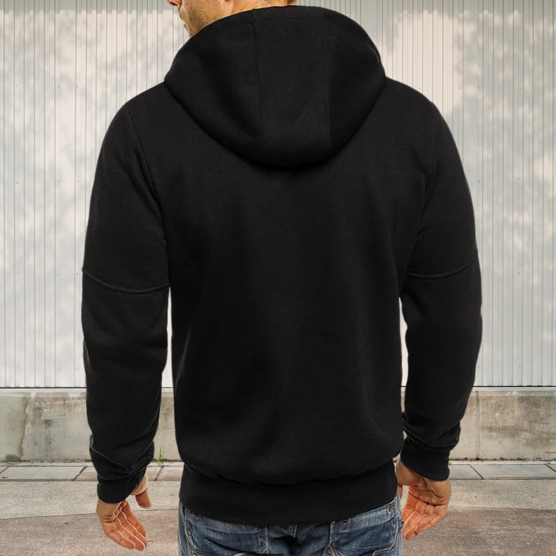 WW | Sportliche Herren Kapuzenjacke mit Reißverschluss