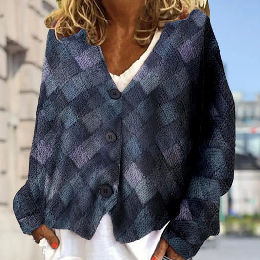 WW | Patchwork Knit Jacket