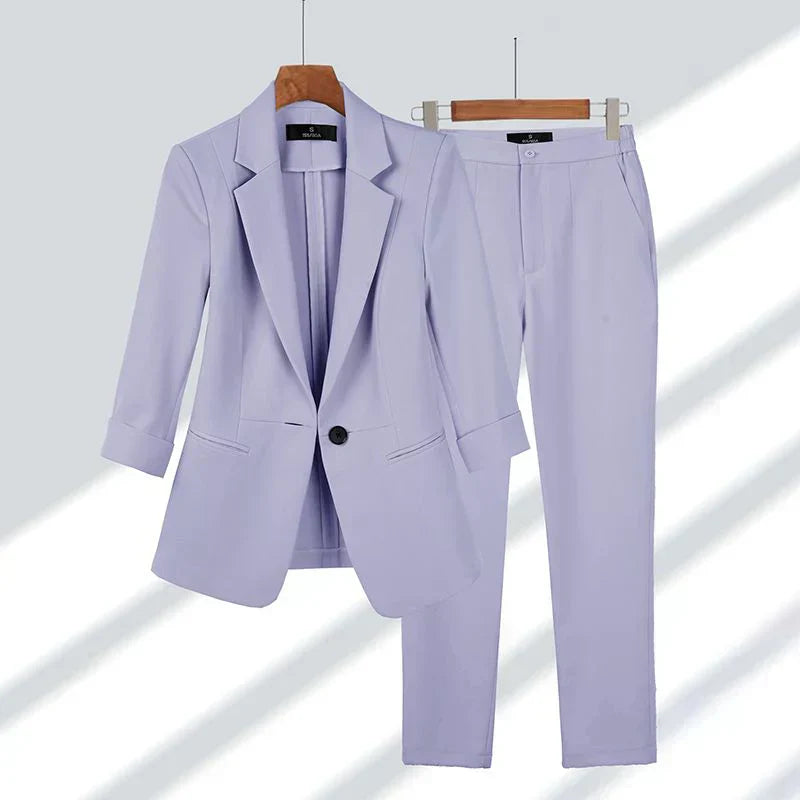 WW | Elegantes Blazer- und Hosen-Set