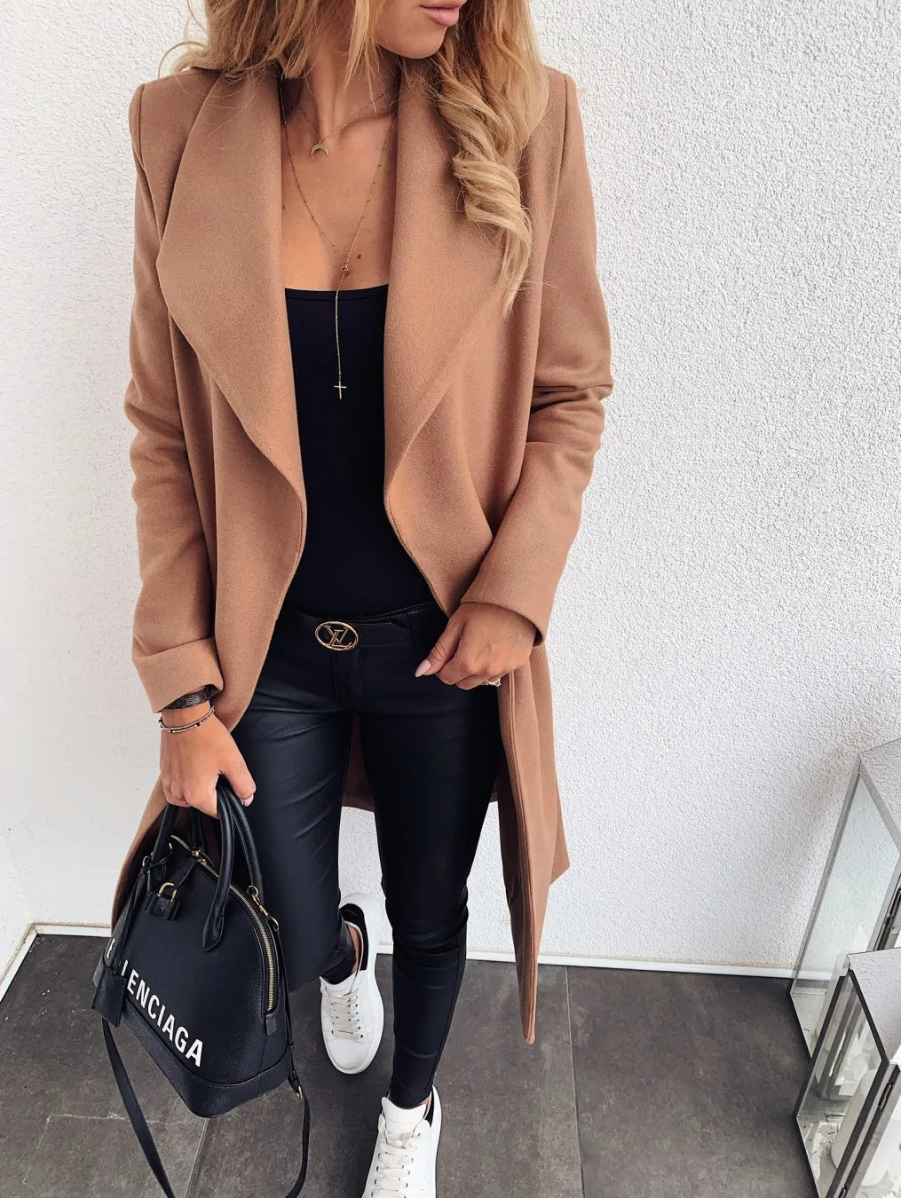 WW | Long Wool Coat for Women