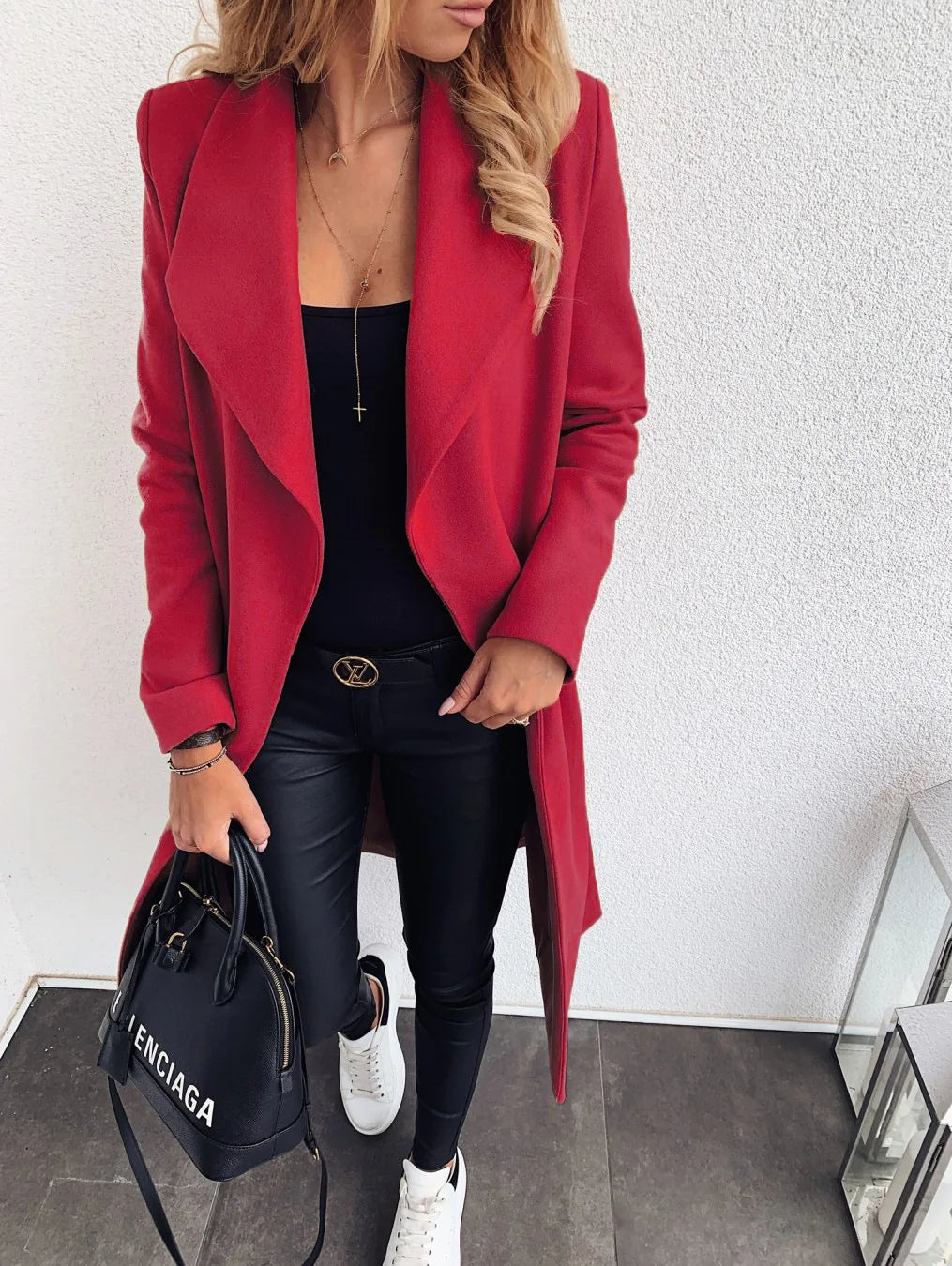 WW | Long Wool Coat for Women