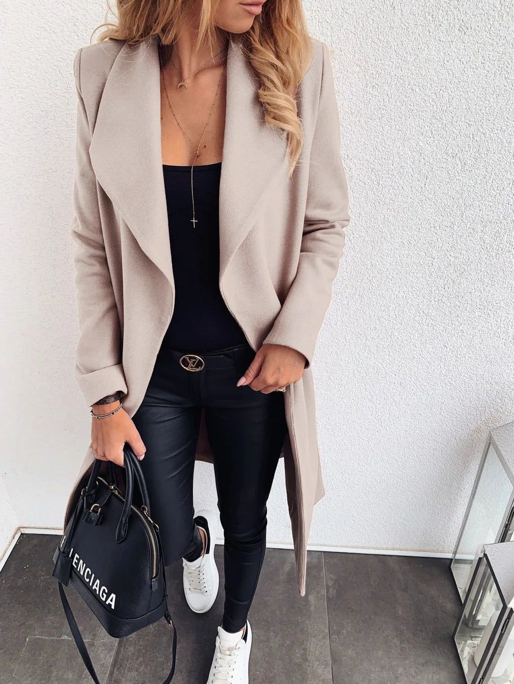 WW | Long Wool Coat for Women