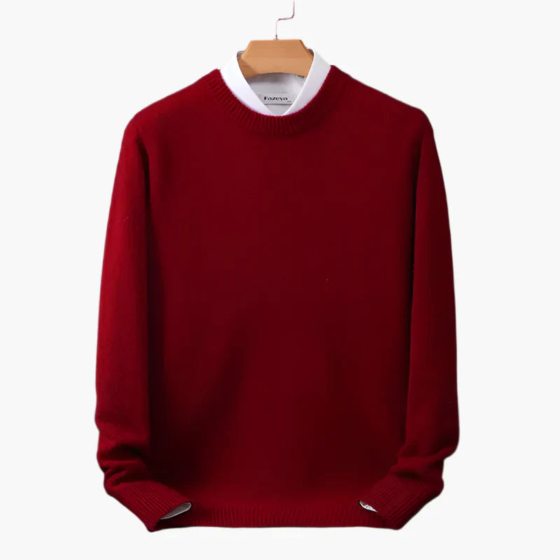 WW | Business Pullover mit Kragen - Eleganter Strickpullover für Büro & Alltag