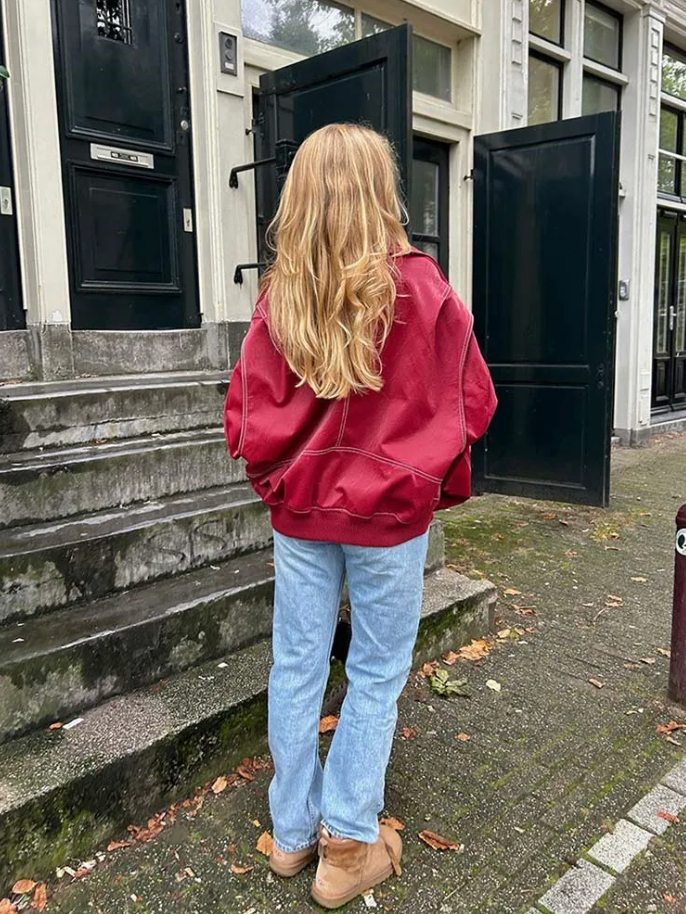 WW | Oversized Leather Jacket