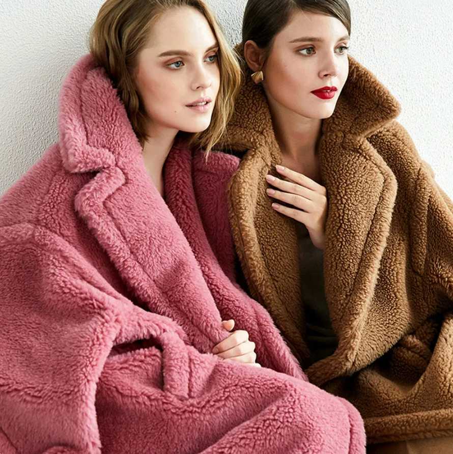 WW | Long Plush Autumn Jacket