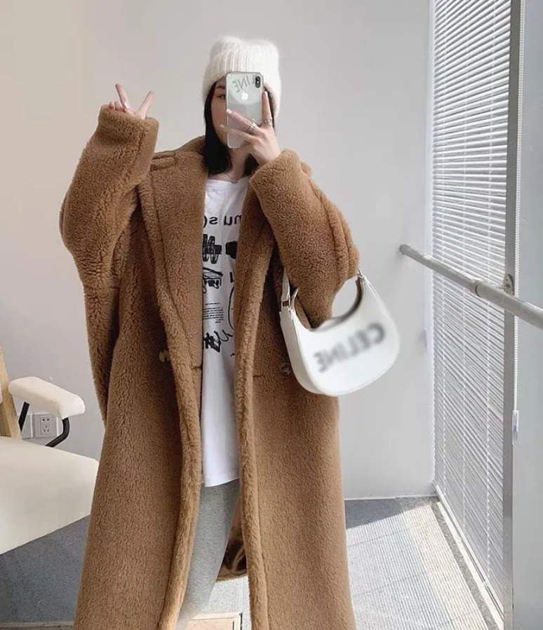 WW | Long Plush Autumn Jacket