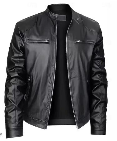 WW | Men's Casual Leather Jacket