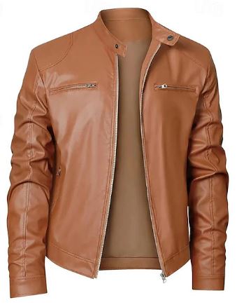 WW | Men's Casual Leather Jacket